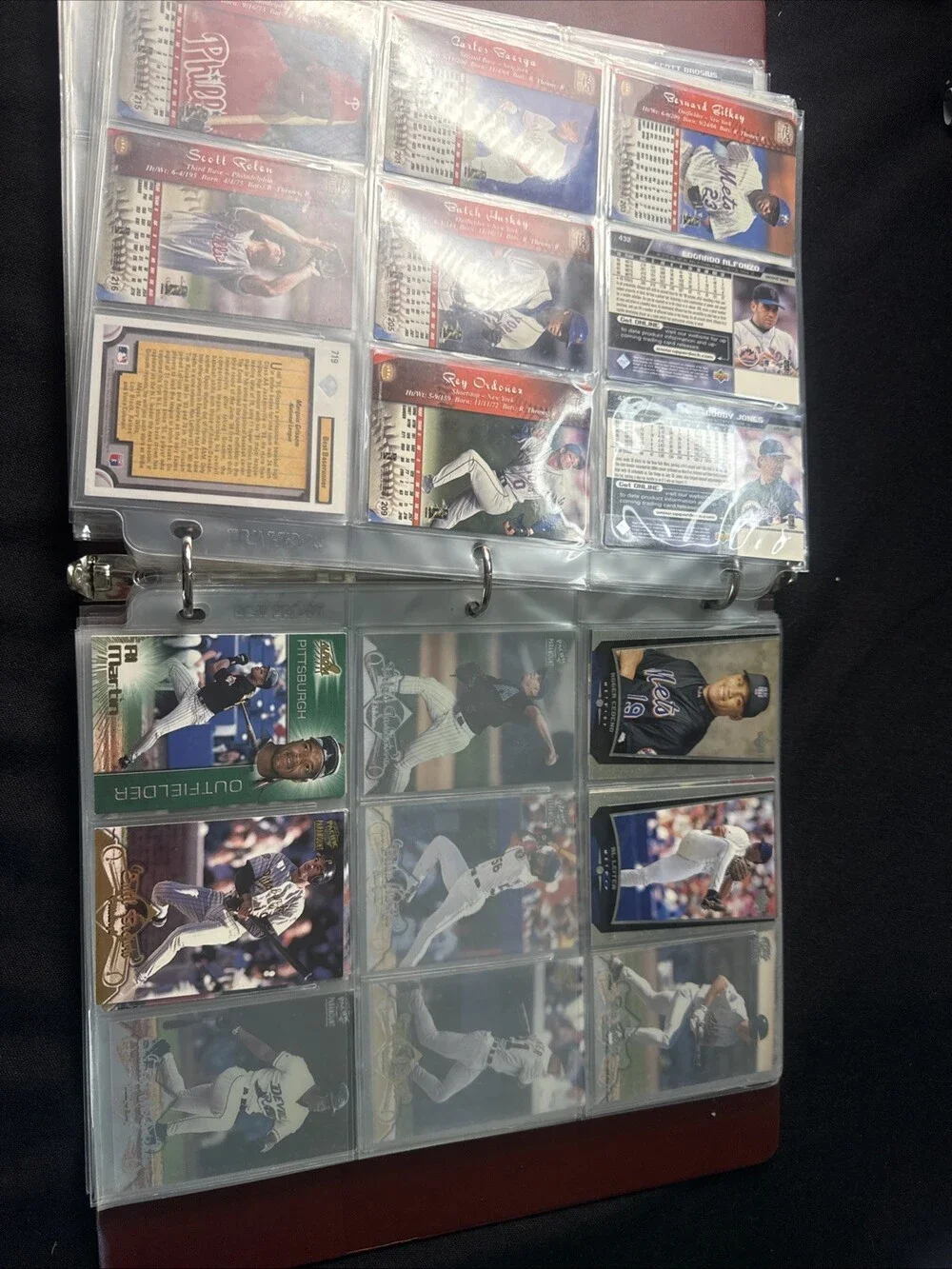 Baseball Card Lot Mint In Binder Since Early 2000s 100 Card Lot Hall Of Famers